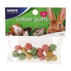 Ware Pet Product 911485 Small Animal Multi-Color Critter Puffs -