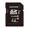 HIDISC HDSDH4GCL10UIJP3 SDHC Card, 4 GB Class 10 UHS-1 Compatible