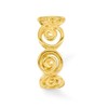 BillyTheTree Jewelry 14K Yellow Gold Scroll Toe Ring