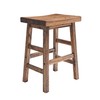 Durango 26" H Industrial Wood Counter-Height Stool