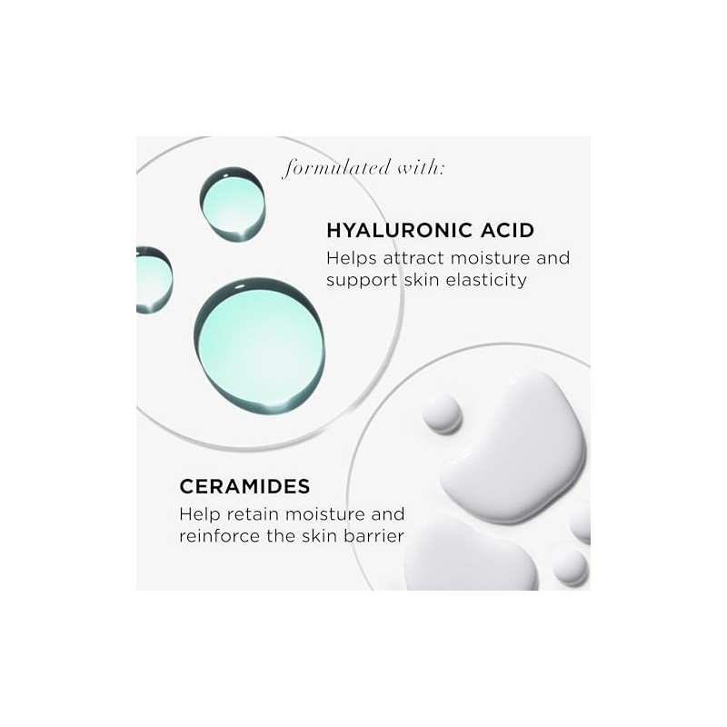 Cosmetics Confidence Cleanser Limpiador Facial Hidratante Gel Ácido Hialurónico Ceramidas
