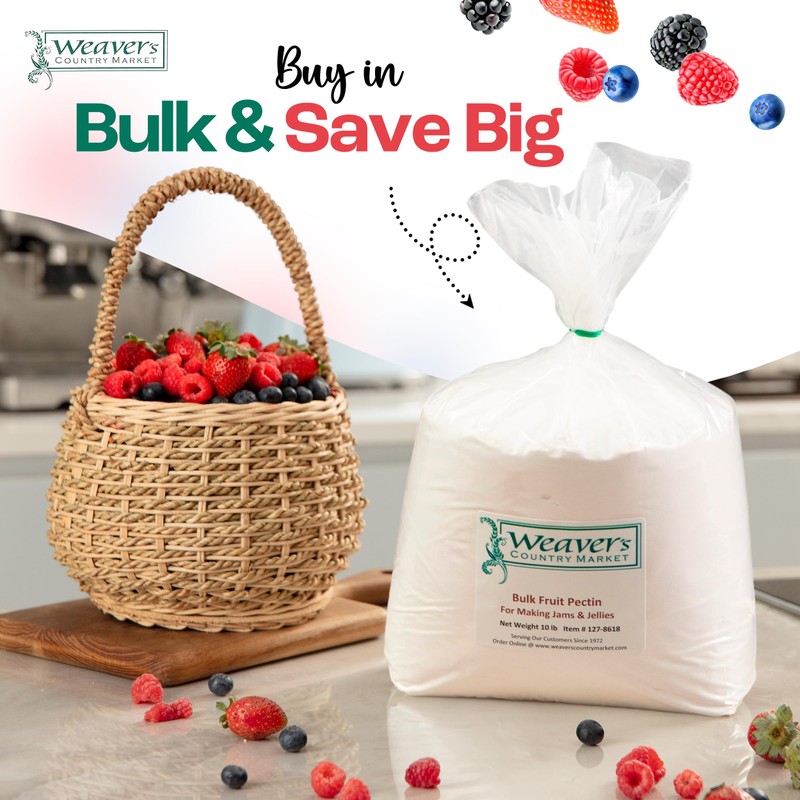 Weaver's Country Market Bulk Fruit Pectin Powder for Jam and
