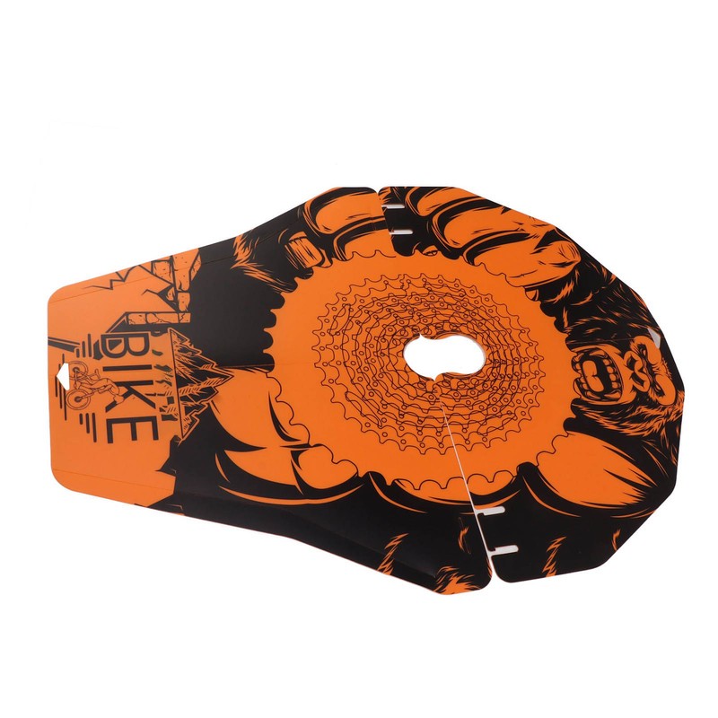 2Pcs Bicycle Wash Cover PP Oil Stain Prevention Wear Resistance