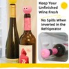 JCJCJC Silicone Wine Bottle Stopper, Reusable Saver to Keep Wine