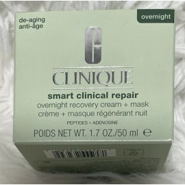 Clinique New Clinique Smart Clinical Repair Overnight Recovery Face Cream+Mask 50ml/1.7oz