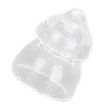 10 Pcs Sound Amplifier Dome Soft Silicone Anti Static Dual