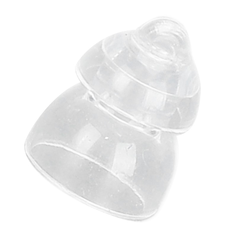 10 Pcs Sound Amplifier Dome Soft Silicone Anti Static Dual