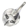 FACKELMANN 2764250 Food Grinder, Stainless Steel, Grey, 37 x 23.5