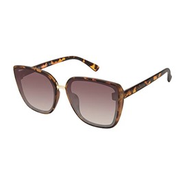 Vince Camuto Women's Stylish Cat Eye Sunglasses, Tortoise, 61 mm