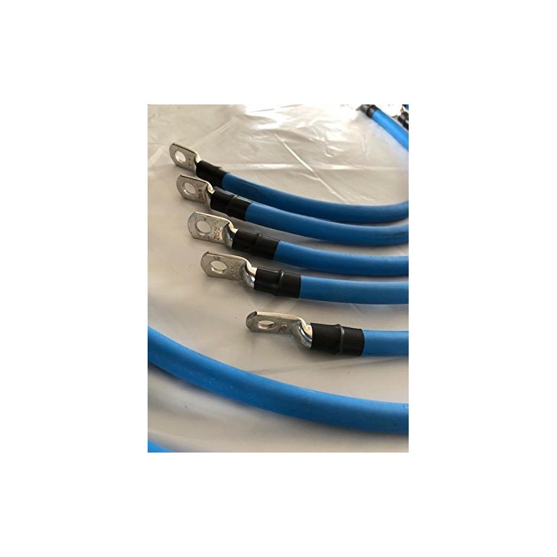 ECW&L Club Car DS 2 Gauge Battery Cable Set with
