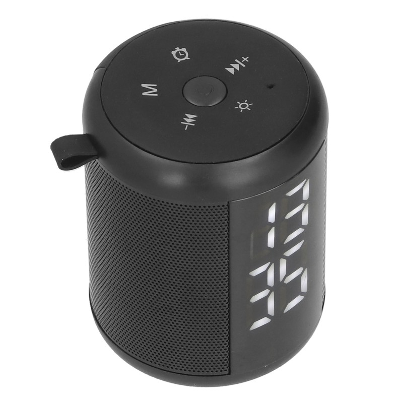 Bluetooth Speaker Alarm Clock Multifunctional Dual Alarm Clock LED Screen