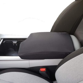 Car Console Covers Plus Made in USA Designed for Hyundai Palisade 2020-2025 Neoprene Auto Armrest Center Console Cover Protector Black