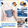 GliCraft 8 Colors Denim Thread Jeans Sewing Thread 137yard 203