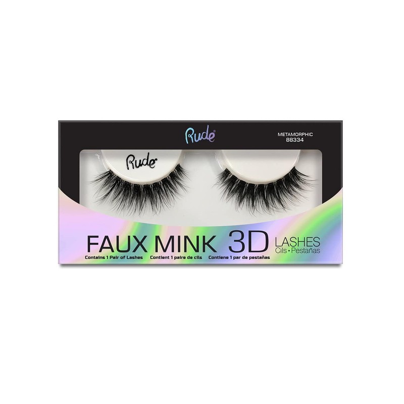 Rude - Faux Mink 3D Lashes - Narcissist