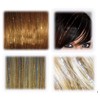 40" Fairy Hair Tinsel 100 Strands (Shiny Mocha Brown)
