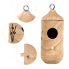 Hummingbird House for Outside Hanging,Wooden Humming Bird Nest 3 Pcs
