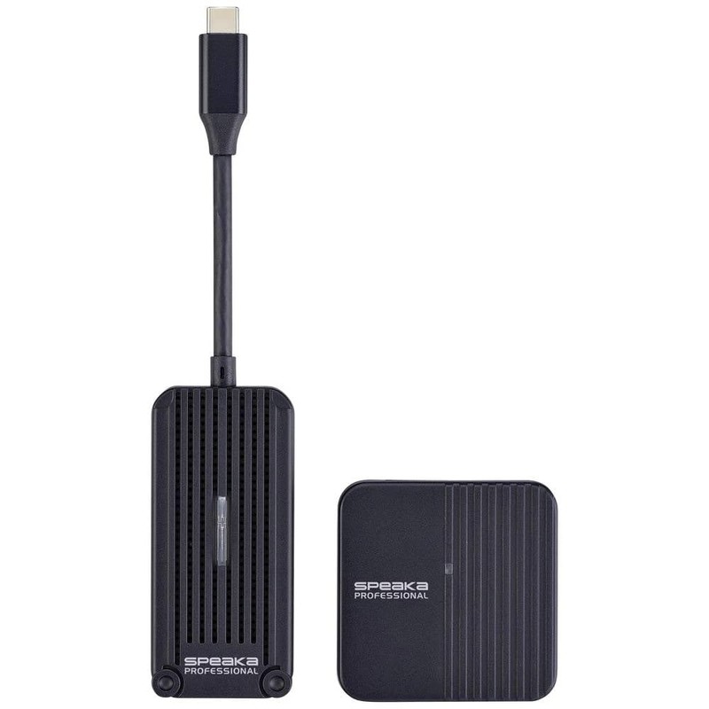SpeaKa Professional SP-TR-300 wireless Full HD presentation system USB-C® (DP