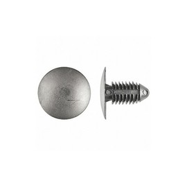 Retainer, Blk Nylon, 3/8In, 27/32In L, PK25