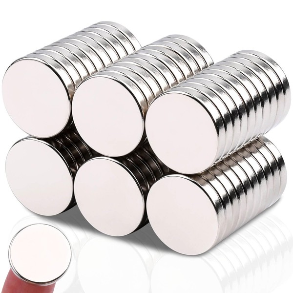 MIN CI MIN CI 60 Pcs Neodymium Magnet, 18 mm