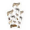 Paper House Wolf Pack Stickers Planner Supply Papercraft DIY Crafts