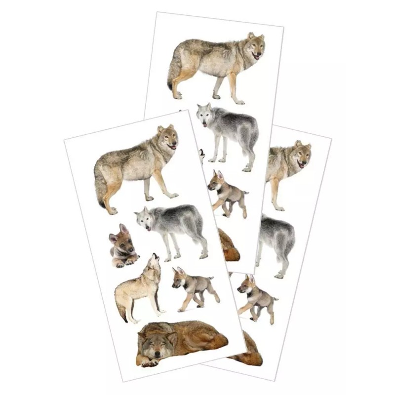 Paper House Wolf Pack Stickers Planner Supply Papercraft DIY Crafts