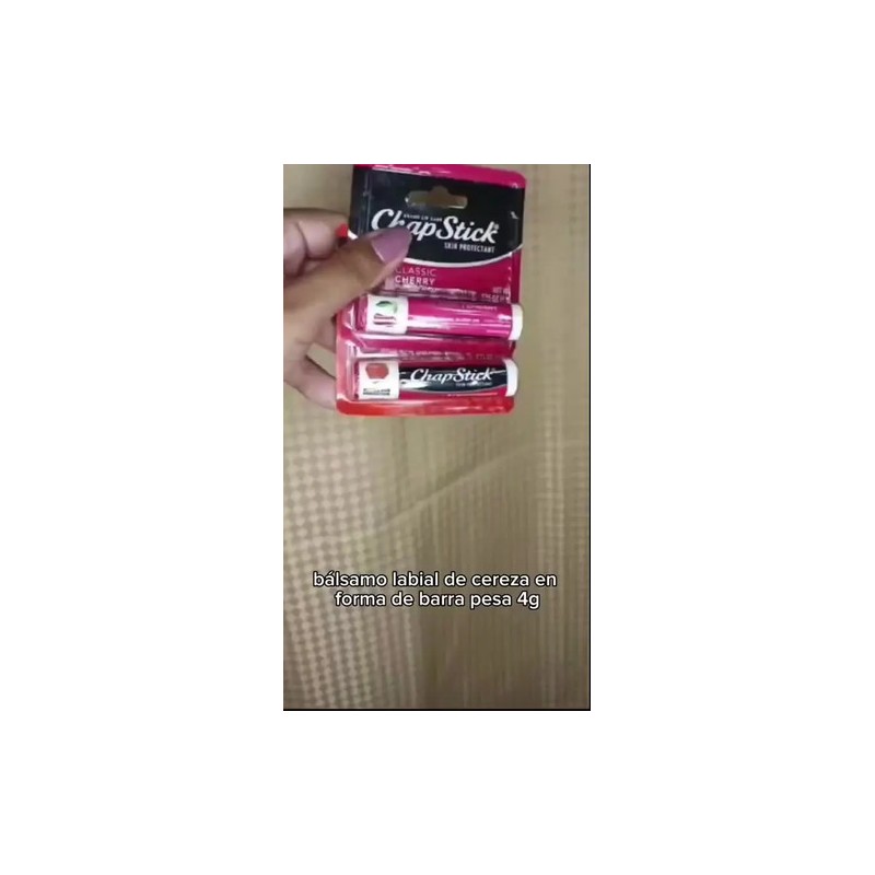 Chapstick Balsamo Labial Cereza 4 g