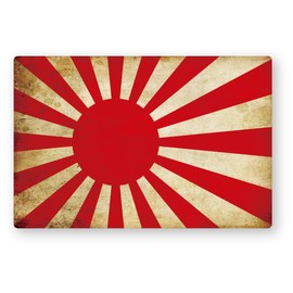 Reflective Sticker Workshop Flag Sticker (Antique) Rising Sun Flag (S) Retroreflective, Weather Resistant 5 Years, Asahi Flag A S