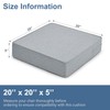 Shinnwa Gel Memory Foam Recliner Cushion for Elderly, Extra Large