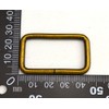 Wuuycoky 1.5" Inner Length Bronze Rectangle Rings Loop Ring No