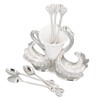 Swan Shape Dinnerware Set Light Luxury Exquisite Elegant Swan Shape