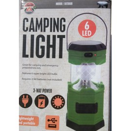 Kole Imports 3ウェイパワーLEDキャンプランタン