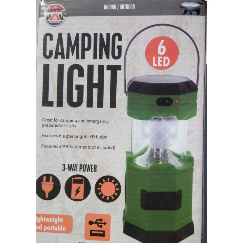 Kole Imports 3ウェイパワーLEDキャンプランタン