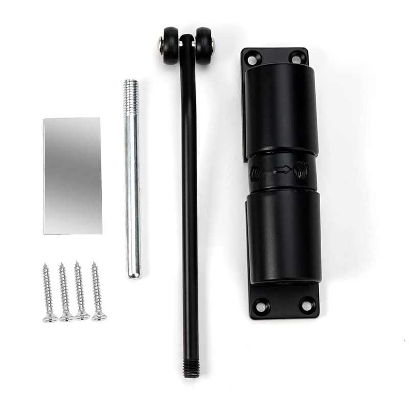 Door Closer, Quiet Automatic Door Closer for 30 kg Doors,