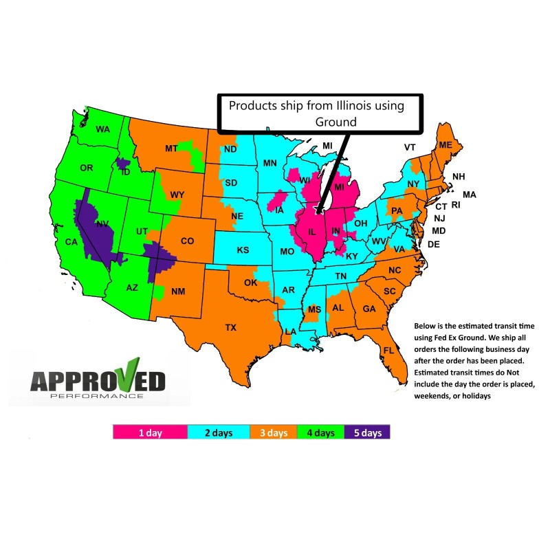 Approved Performance - Front Premium Wheel Hub Bearing Assembly 4WD