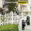 Wall Mount Heavy Duty Stainless Steel Gate Hinges for Wood