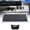 TOPINCN Solar Panel,30W Outdoor Polysilicon Solar Panels Kit 30A Portable