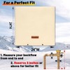 Homiton Backflow Preventer Insulation Cover (5°F) 5 Layer 24" W
