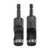 QUARKZMAN 2 Pieces 14 mm, 16 mm Leather Hollow Hole