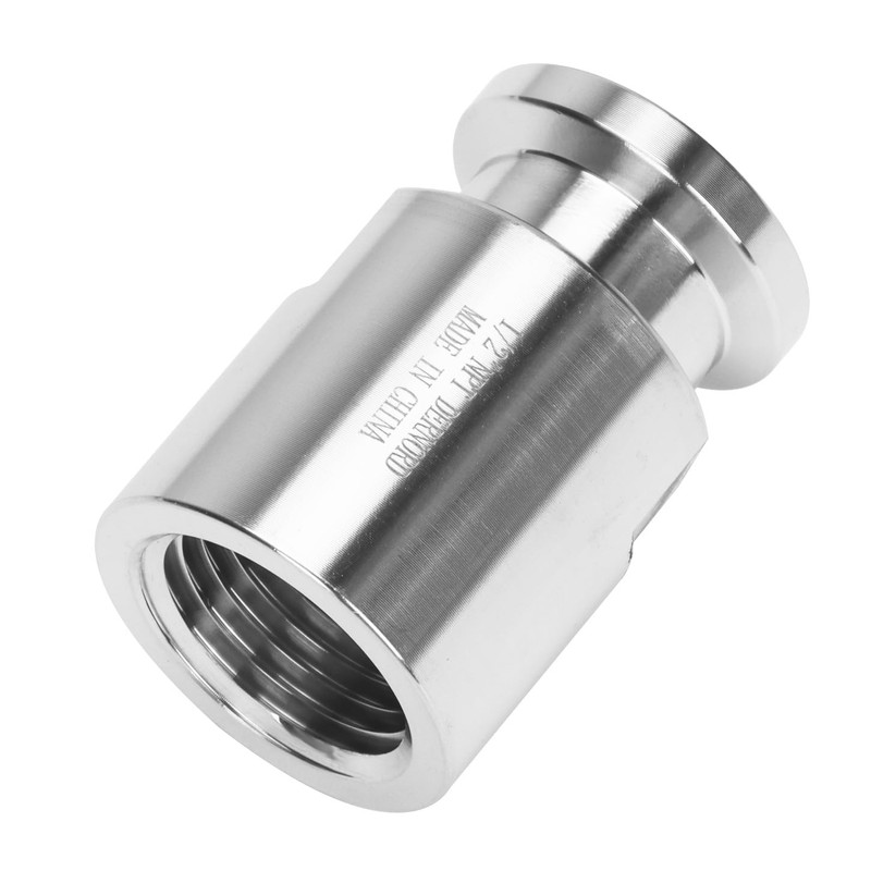 DERNORD 1/2'' Tri clamp Adapter to 1/2 inch FNPT Thread