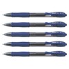 PILOT Pack of 5 G-2 Gel Ink Rollerball Pens Wide