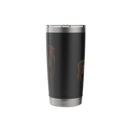 Minimalist Horse Line Stainless Steel Insulated Tumbler