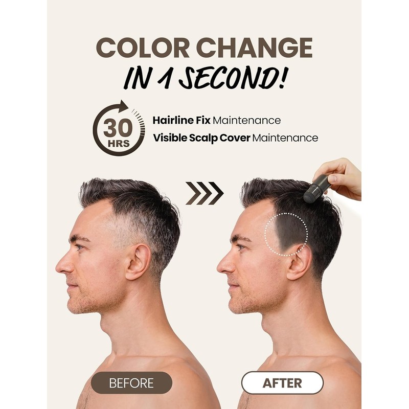 MODA MODA Hair Cover Stick for Grey Hair & Root