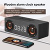 Bluetooth Speaker Multifunctional Hands Free Call Radio Alarm Clock Speaker