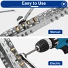 Tnisesm 90Pcs M6 Rivet Nut with Rivet Nut Installation Tool,