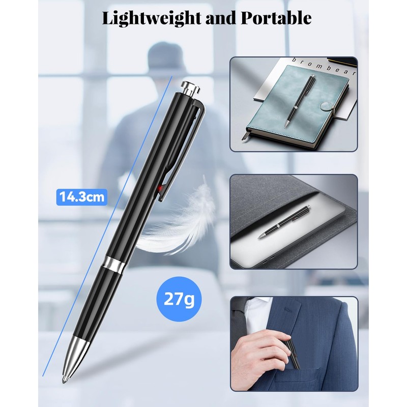 Digital Voice Recorder 63GB, Ponovo Portable Recording Device with Voice