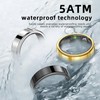 HPLSZCN Smart Ring - 5ATM Waterproof Men Women Fitness Tracker