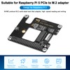 Drocoge PCIe to M.2 Adapter for Raspberry Pi 5, Supports