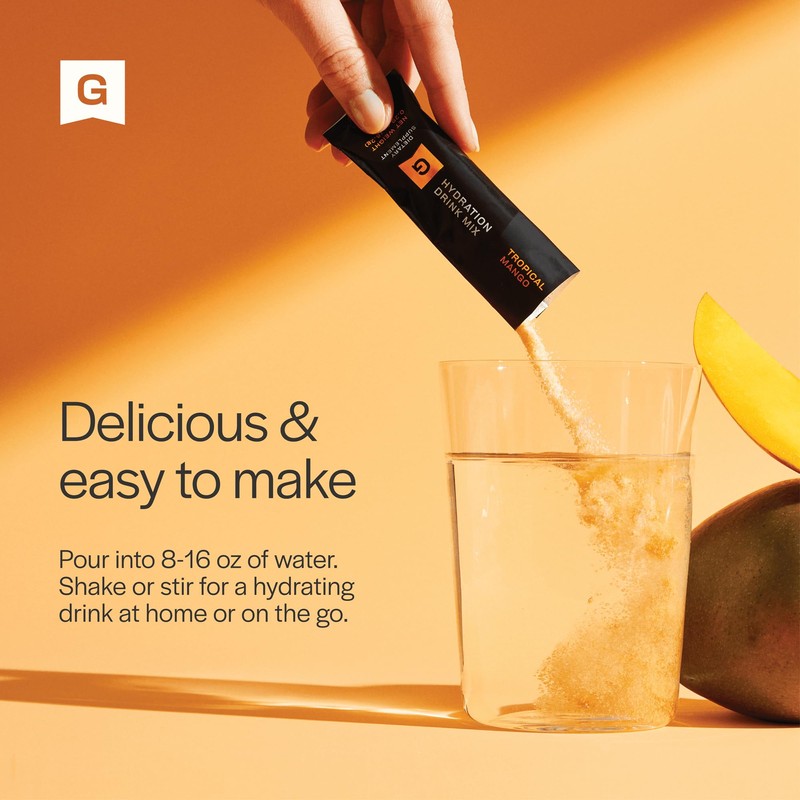 Gainful Hydration + Caffeine Powder Packets with Key Electrolytes Magnesium