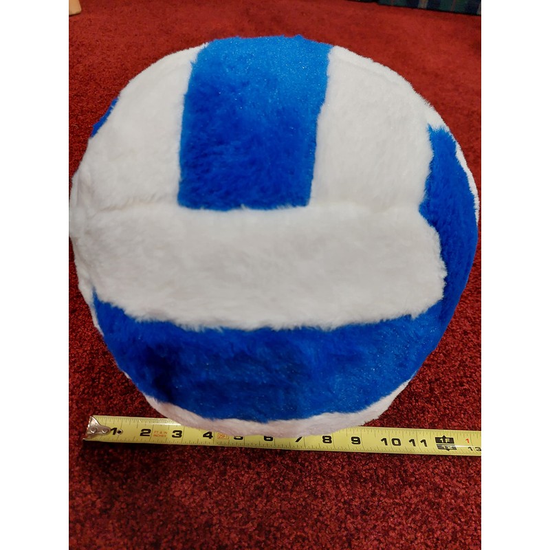 Plush Volleyball (Royal Blue & White)