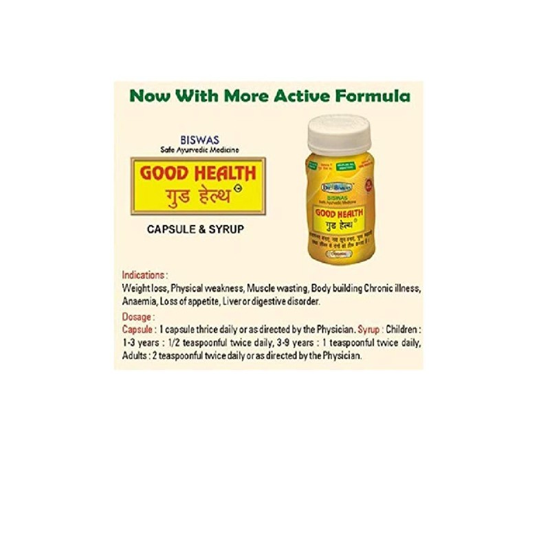 Dr. Biswas Good Health 50 Capsules (Pack of 3)